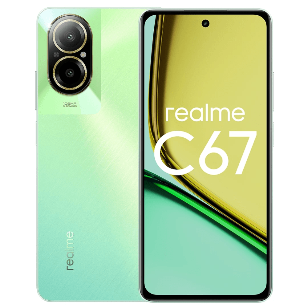 СМАРТФОН REALME RMX3890 (realme C67) 6+128 ГБ ЦВЕТ:ЗЕЛЕНЫЙ ОАЗИС (GREEN)